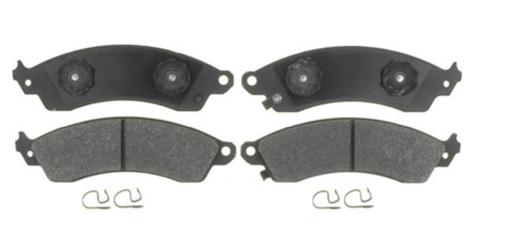 Disc Pads: Front 89-92 F With ALLOY TWIN PISTON Calipers